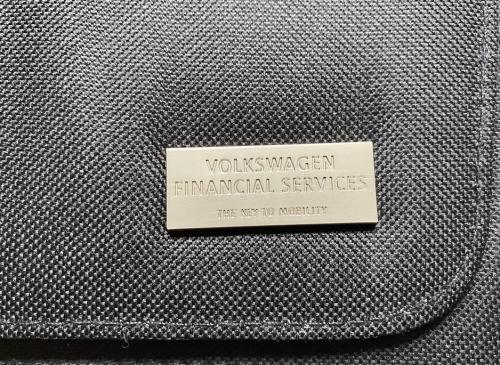 Volkswagen Financial Services Mappe schwarz 22x17,5x1cm